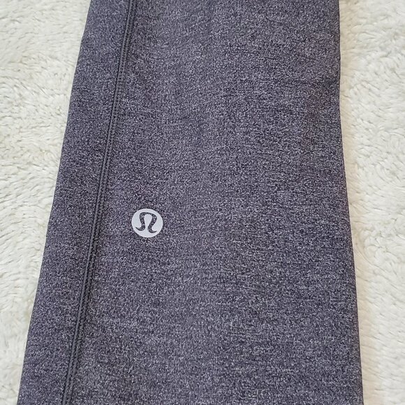 Lululemon Speed Up Tight Gray Active Gym Yoga 20" Inseam Capri Cropped Legging 4 - Picture 1 of 6